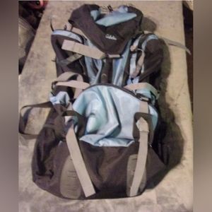 Cabela's Hiking Backpack Internal Frame H2o Adult Blue Black Camping